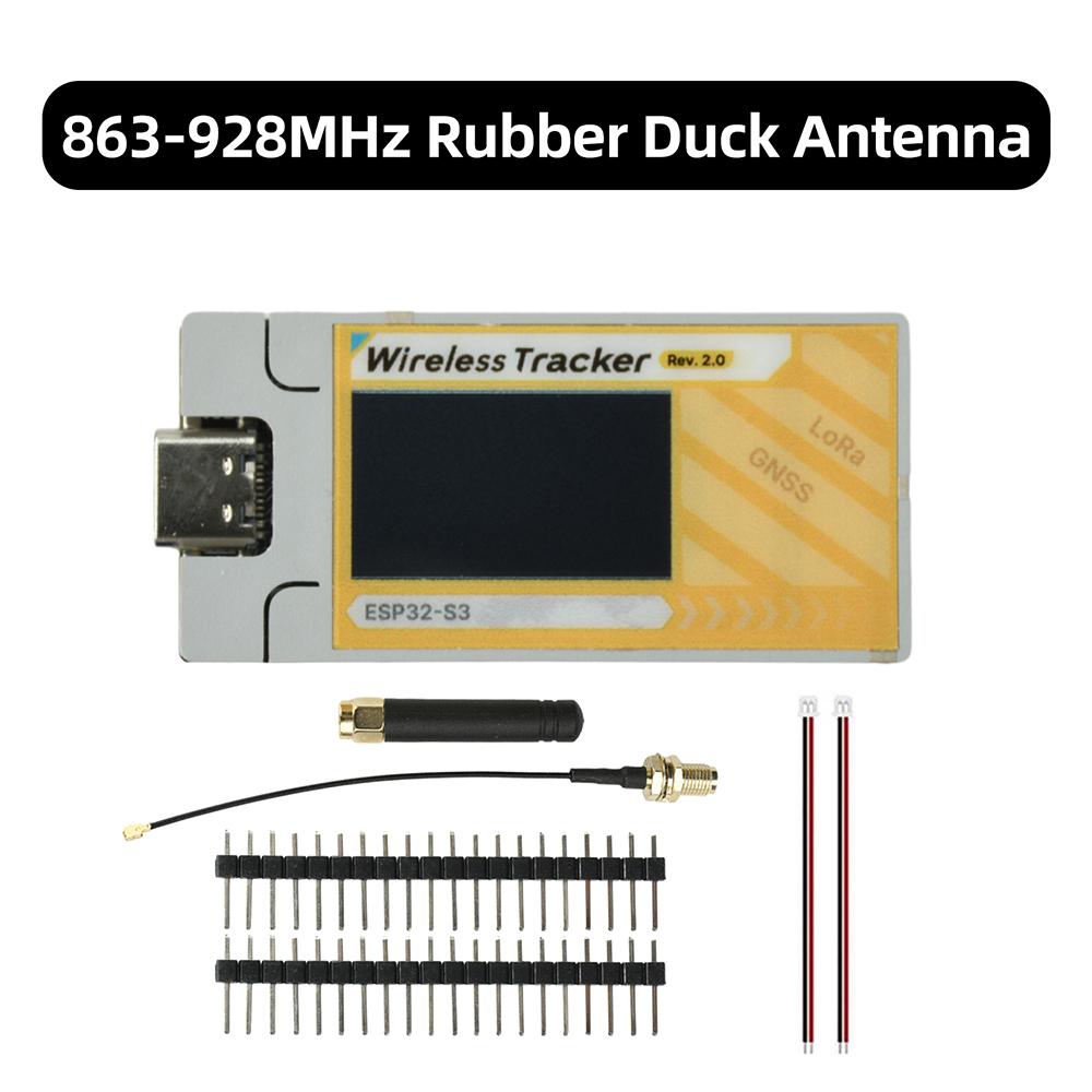 Беспроводной трекер V2 Плата разработки ESP32 S3FN8 WiFi Bluetooth 5.0 LoRa GNSS Модуль позиционирования по нескольким спутникам