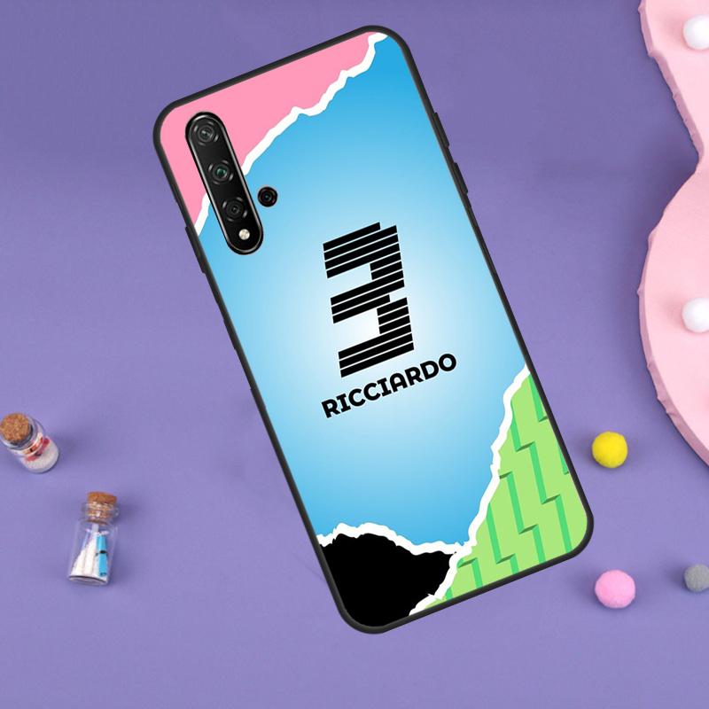 Чехол Daniel Ricciardo F1 Formula 1 Funda для Huawei Nova Y91 Y90 Y70 Y60 Y61 9 10 SE 11i 8i 7i 3i 5T P30 P40 Lite P60 Pro