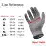 1pair HPPE Anti-Cut Gloves Level 5 Safety Glass Cutting Gloves Multi-Purpose Cutting Gloves  Kitchen