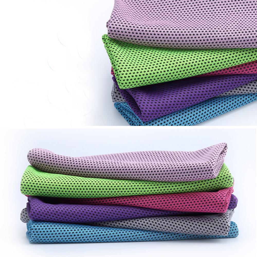 Beach Cooling Towels Yoga Blanket Ultra-thin for Sports Workout Fitness Gym Pilates Travel Camping