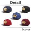 White Fang CZ505 Casual Cap with Crown and Flat Brim for Men and Women (Blue) - Cool, Sporty,