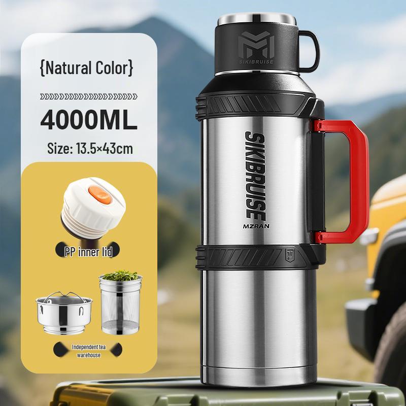 Large Capacity Stainless Steel Insulated Thermos Flask for Outdoor Travel