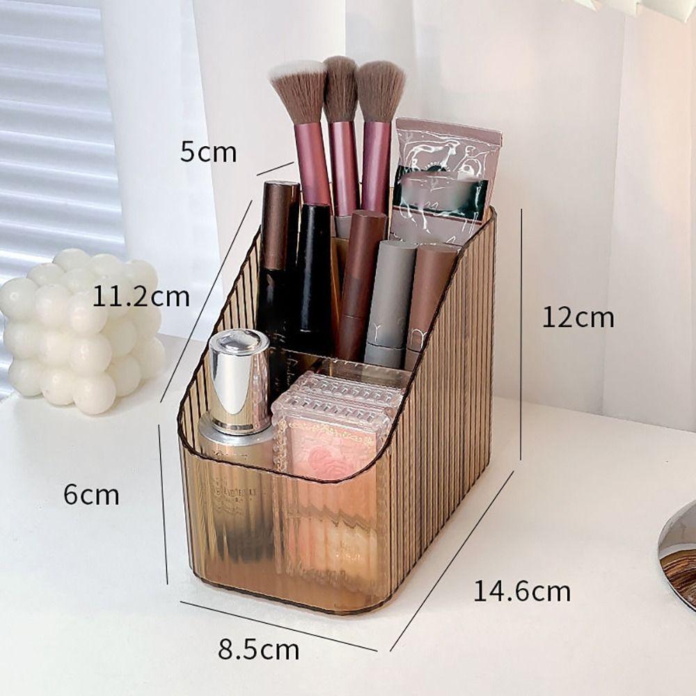 Lightweight Makeup Organizer Plastic Cosmetics Storage Rack New Versatile Storage Box