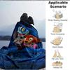 1Pc Zootopia Teamwork Triumphs Blanket Soft And Comfortable Casual Warm Camping Travel Christmas Halloween Xmas Gift M924512