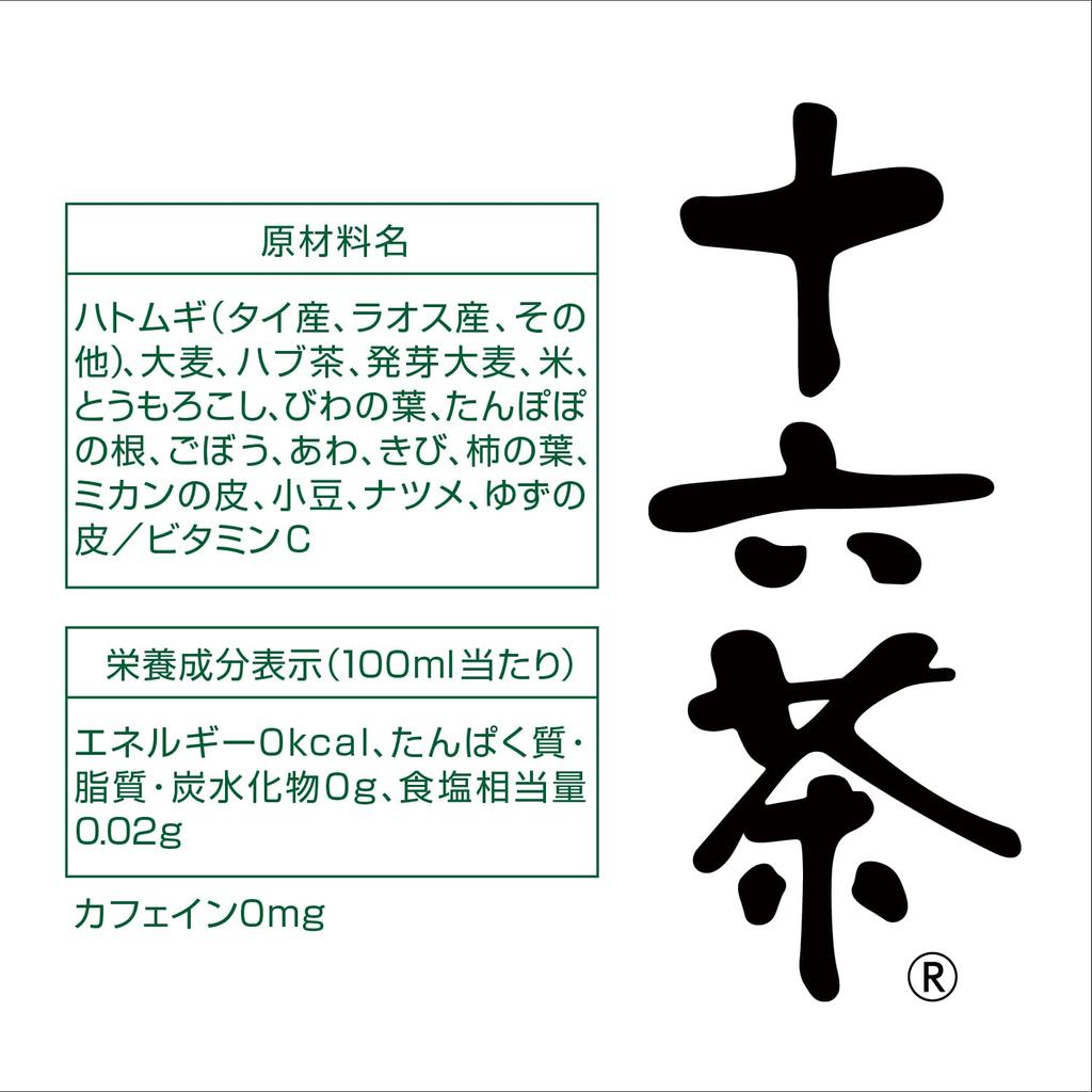 Asahi Beverages Jurokucha 2L X 9 Bottles #like [Tea] [Non-caffeine]