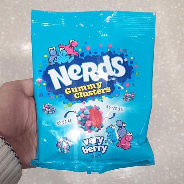 Жевательные кластеры Nerds Вкусы очень ягодные 85 г