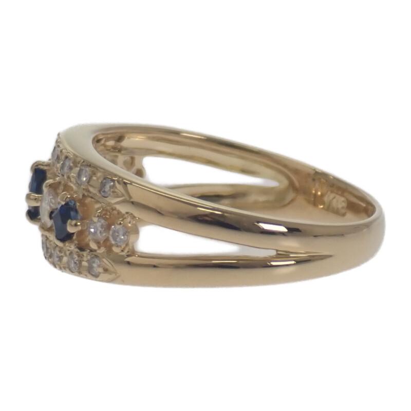 No Brand  #14(JP Size) Ring K18 Yellow Gold Women