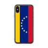 Coque iPhone - Multicolore - Drapeau Venezuela - Souple - Compatible iPhone X - Verticale