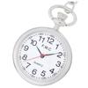 Fieldwork Women's Pocket Watch, Keychain Watch, DT111p-1, White