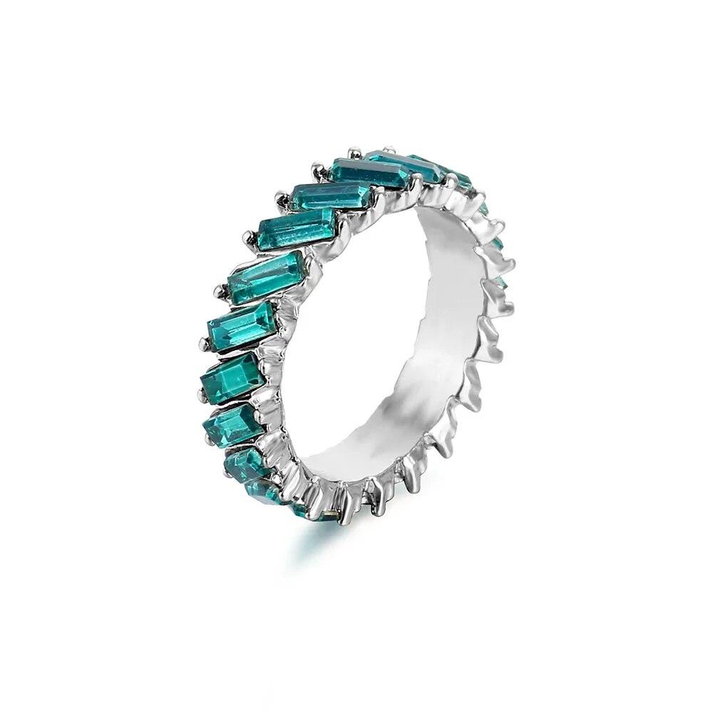 VG 6 лет 2023, высокое качество, радужное кольцо, кубическое обручальное кольцо для женщин, кольцо цвета вечности, женские ювелирные аксессуары, аксессуары