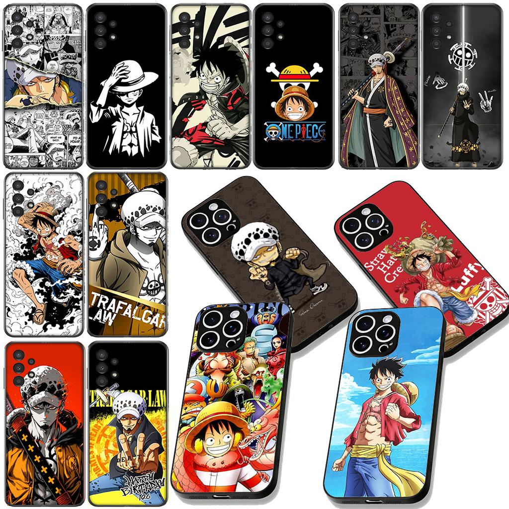 Чехол для телефона One Piece Luffy Trafalgar Water Law для Xiaomi Redmi 15C 15 A5 9A 9C NFC 9T Note 9 8 8T 4G 5G Защитный чехол