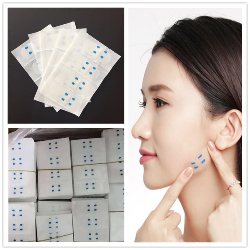 Face Lifting Patch Invisible Thin Face Stickers Face Lift Up V-Shape Adhesive Tape