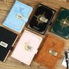 PU Leather Password Book Thickened Diary Book New A5 Notebook  School Office