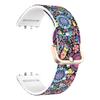 Patterned Silicone Strap for Samsung Galaxy Fit 3 Printed Colored Bracelet Wristband for Samsung Galaxy Fit 3 Correa Accessory