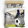 Soccer Balls Football Design Bedding Set 3pcs Duvet Cover Pillowcase Kids Adult Quilt Cover Double Bed Set Home Textile