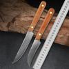 Кухонный нож из дамасской стали Домашний нож для нарезки фруктов и мяса Нож Seiko острый нож с высококачественной рукояткой из имитации дерева