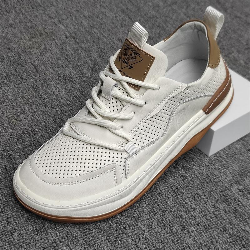 Модные весенне-осенние туфли из коровьей кожи для мужчин, модные повседневные новые дизайнерские туфли на платформе, кроссовки для мужчин Hallow Zapatos Hombre