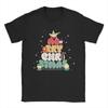 Men Mr Garrison Around The Christmas Tree South-Park T Shirts Pure Cotton Clothes Short Sleeve Crewneck Tees T-Shirts