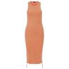 Hugo Womens/Ladies Nerana Rib Knit Midi Dress