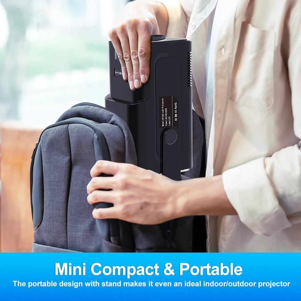 Magcubic 4K Android 11 Projector Native 1080P 390ANSI HY320 Dual Wifi6 BT5.0 1920*1080P Cinema Portable Projetor Upgrated HY300