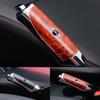 KJVF7 Leather Carbon Fiber Car Gear Handbrake Cover Interior Accessories For BMW Mini Cooper R50 R53 R55 R56 R60 R61 F54 F55 F56 F60