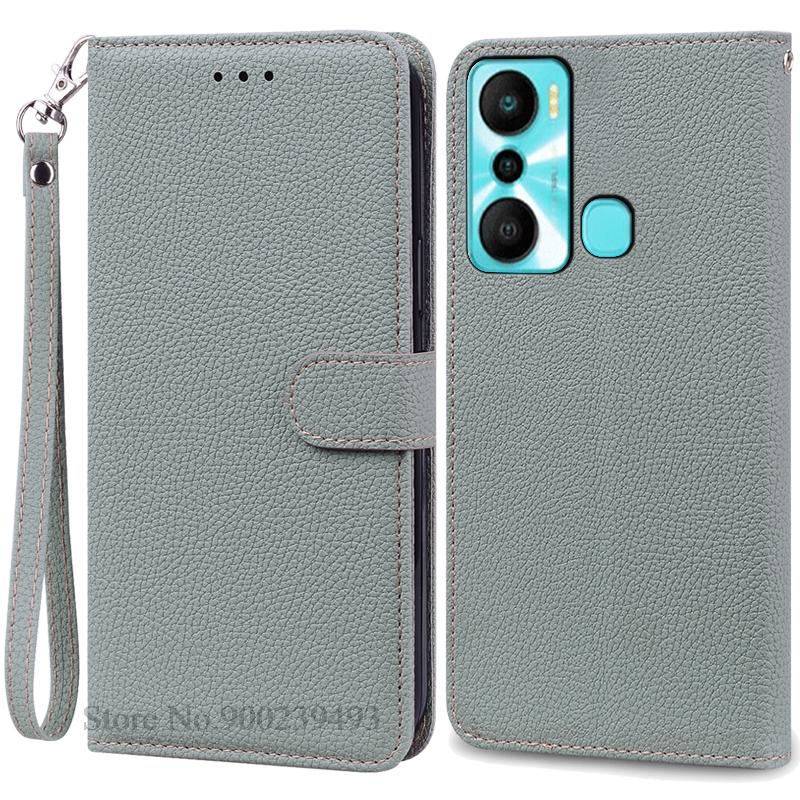 Hot 20i Case For Infinix Hot 20i Case Wallet Leather Flip Cover For Infinix Hot 20i Case X665C X665E Phone Cover Coque Fundas