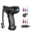 120W Car Air Pump with LED Light Wire/Wireless Inflatable Compressor Car Tire Inflator Digital for Car Bicycle Balls