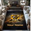 Hull City Printed Crystal Velvet Rug Non‑Slip Crystal Velvet Carpet For Sofa Bedroom Indoor Home Decoration