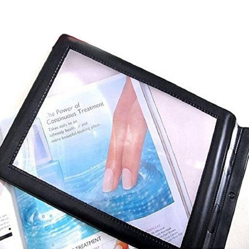 Lens Magnification Aid HD Large Sheet A4 Lenses Magnifier 3X Reading Magnifiers Magnifying Glass