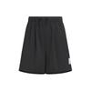 Graphic Woven Shorts With Anime Print Women Shorts Black JN6665