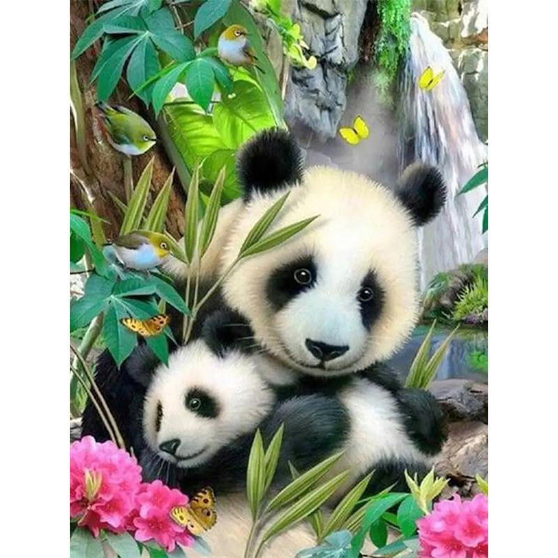 DIY Алмазная картина Волшебные маленькие животные Набор для вышивки крестом Мозаика Искусство Алмазная картина Полный круг/Квадратный алмаз Украшение дома