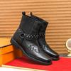 British Martin Boots Autumn Men's High-top Leather Boots Large Size Short Boots Men's Formal Casual Shoes Foreign Trade Men's Boots