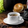 Heat-resistant Rock Sand Ceramic Coffee Cup Comfortable Handle Ceramics The Dish Suite Family
