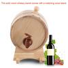 3L Vintage Wood Oak Timber Wine Barrel Dispenser for Whiskey Bourbon Tequila
