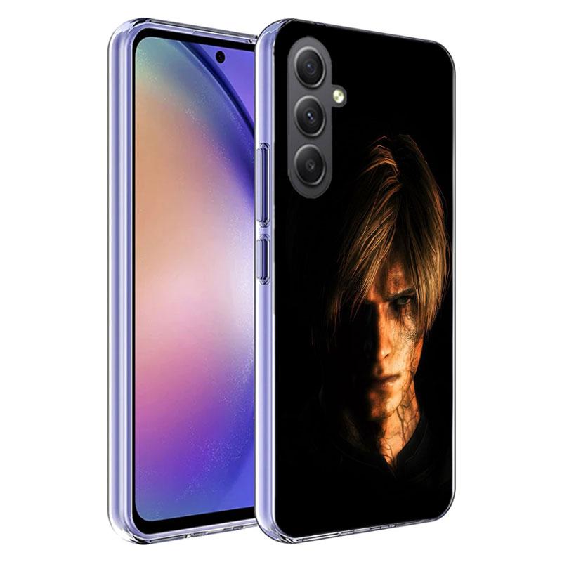 Леон Кеннеди Resident Evil 4 Телефон Для Samsung A15 A25 A35 A55 A71 A51 Galaxy S9 S8 S10E A41 A31 A11 M12 M32 M30S M51 M52 J8 J6