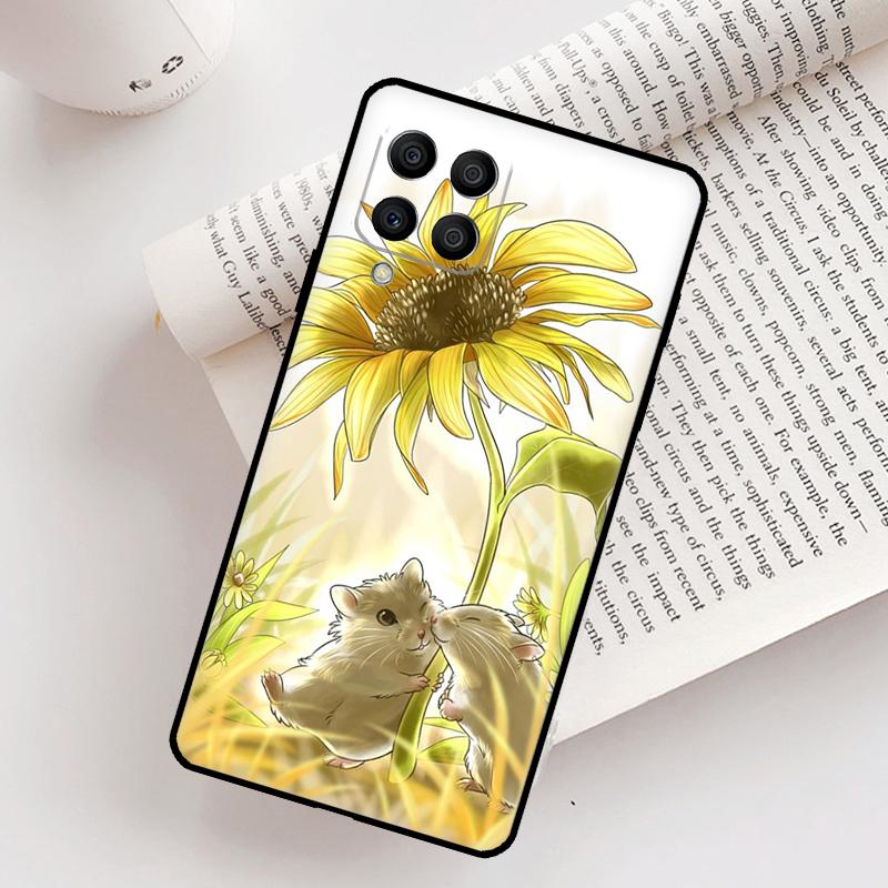 Художественный чехол с хомяком для Samsung Galaxy M12 M56 M06 M32 M52 M35 M55 M15 M11 M13 M14 M16 M36 M31 M53 M34 M54
