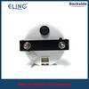 ELING 52mm 2" Clock Meter Gauge 12-hour Format with Red Backlight 12V/24V for Boat Car Truck Waterproof Auto Accessories