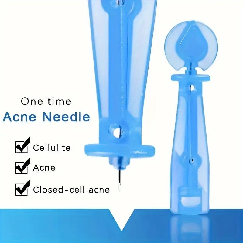 50/100/150/200 Pcs Blackhead Blemish Remover Tool, Ultra-fine Needle Pick Acne Easily Acne Stainless Steel Tools, Clean & Sanitary For Beauty Salon