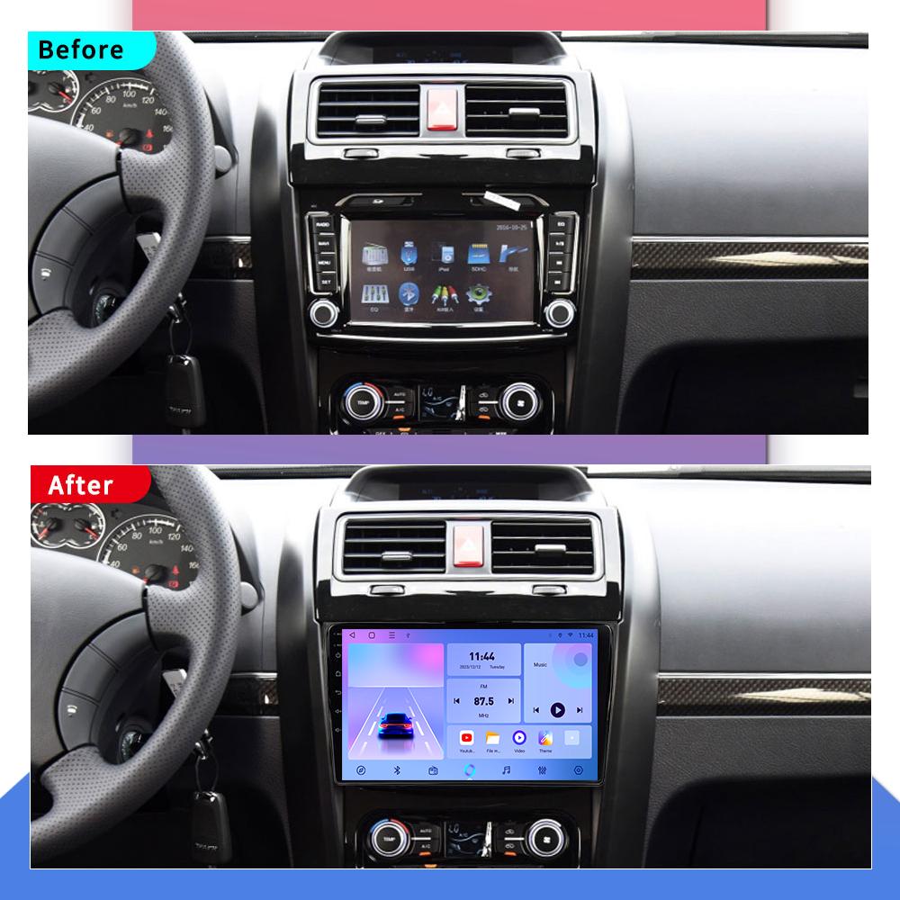 Автомобильное радио Android Auto Carplay для Greatwall Haval Hover H5 2013-2017 Мультимедийный проигрыватель Головное устройство Стерео GPS Навигация BT WIFI 1+16 ГБ