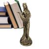Ручная резка Греческая Богиня Украшение Изысканная Счастливая Статуэтка Богатства Статуэтка Богини Богатства Офис