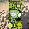 Мультяшное полотенце I-Invader Z-Zim Спортивное Быстросохнущее Туристическое Снаряжение для Кемпинга Песозащитное Мягкое Легкое Большое Пляжное Полотенце