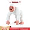 Детская Белая Горилла Пластиковая Модель Животного Игрушка