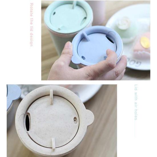 Дорожная кружка Непроливайка Двустенная изоляция ABS Здоровая кофейная чашка для путешествий