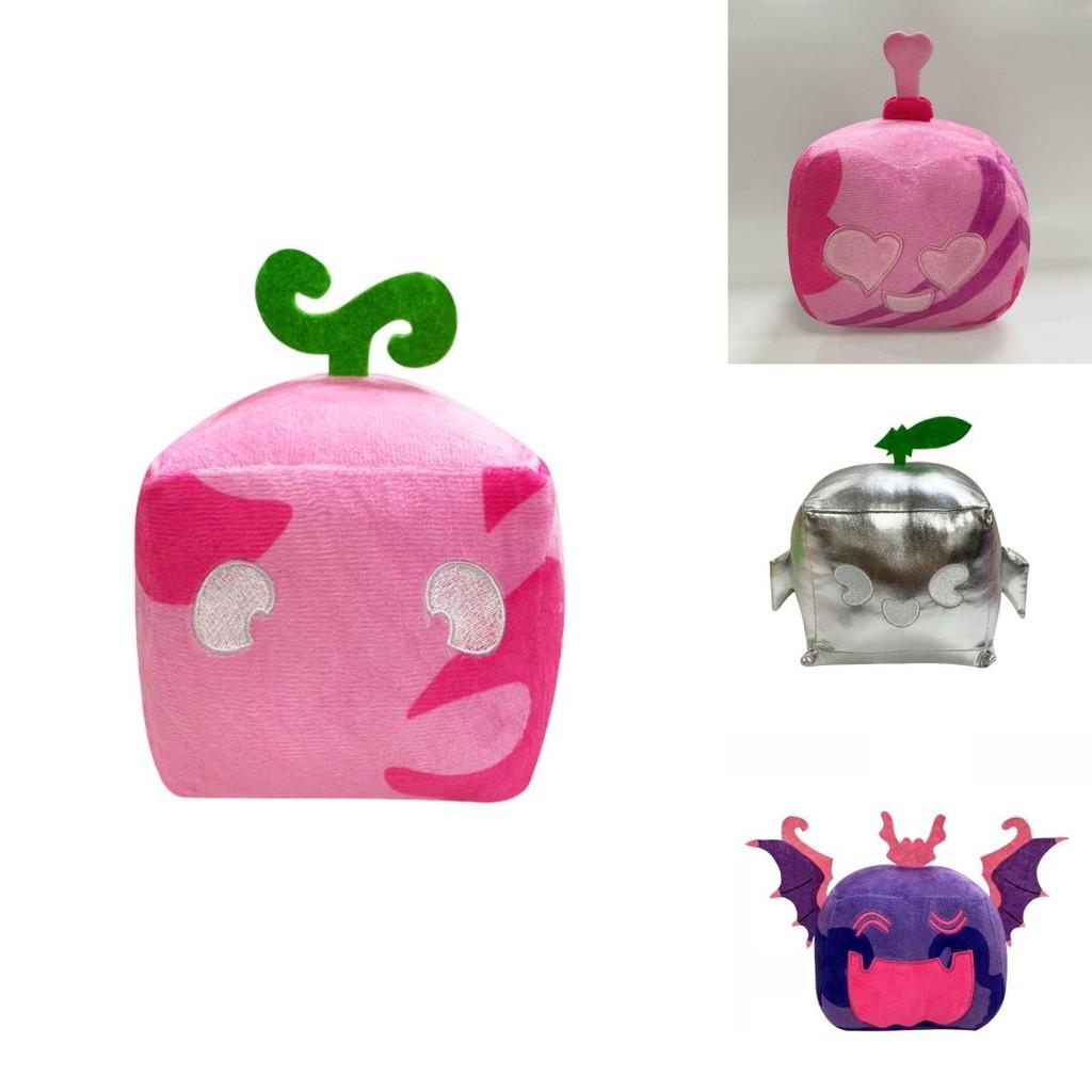 Cross-border New Arrival Blox Fruits Plush Toy In Purple Box Short Plush Stuffed Animal Doll