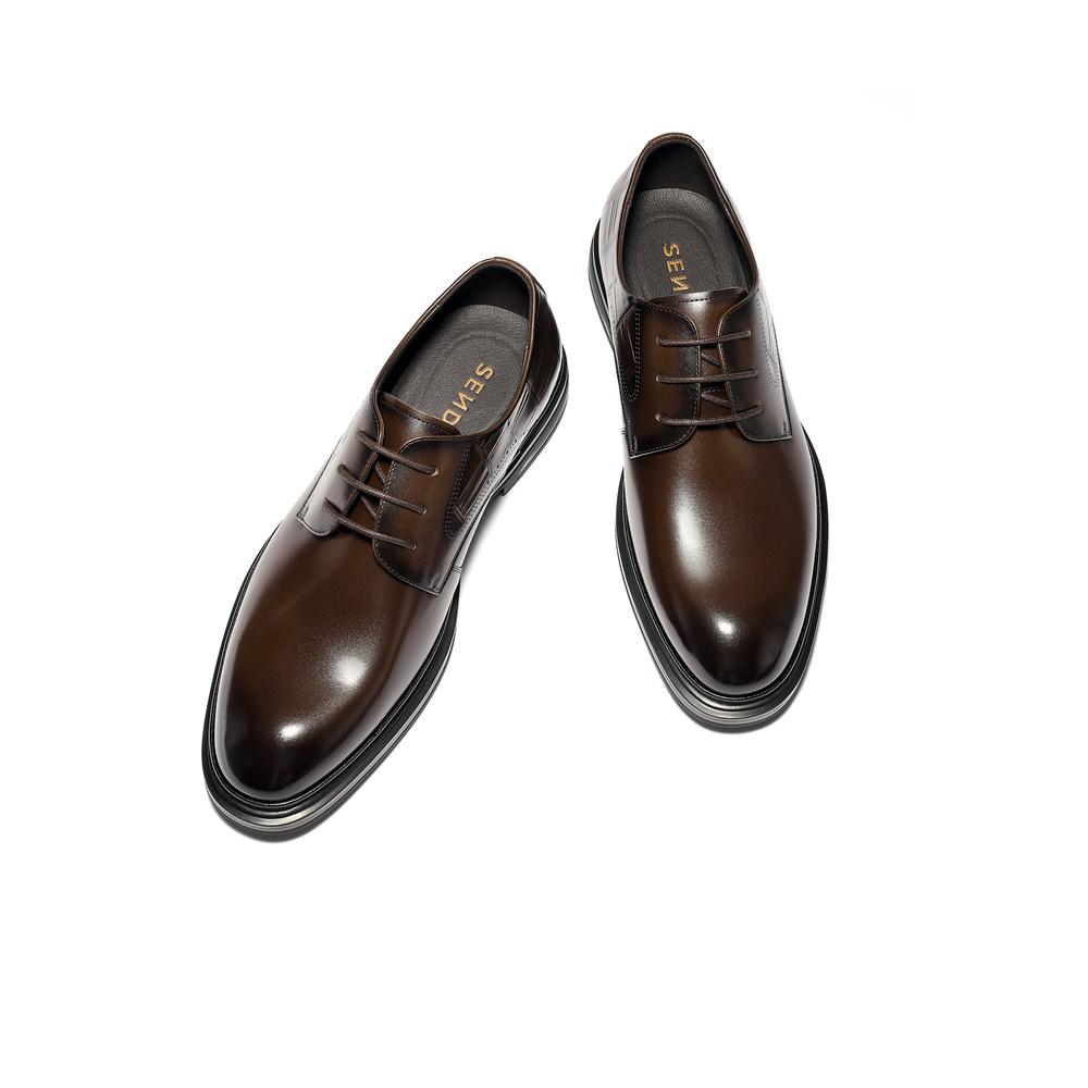 Senda formal leather shoes men's 26 spring new shopping mall same style commuting wedding shoes business shoes 2CK01AM6