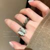 Новое кольцо в китайском стиле со старинным узором бабочка и цветок, женское, ретро, винтажное, уникальное, кольцо на указательный палец, нишевое, высококлассное кольцо