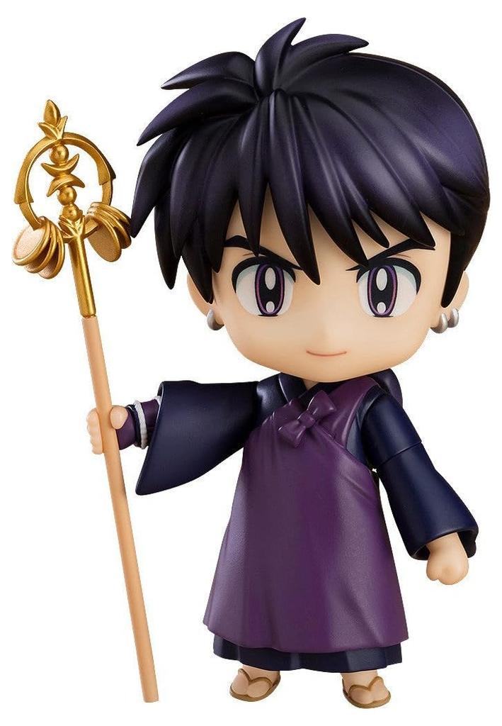 Nendoroid Inuyasha Miroku Plastic Painted Movable Figure G12683 Non-scale