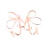 Серьги-банты из ленты Деликатная работа Ушное украшение Креативные женские серьги Подходят для случаев дарения подарков