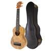 Soprano Ukulele with Genuine Hard Case Wood Made In [KoALOHA] KSM-02 MG/HC (mango Veneer, Hawaii)