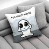 Cartoon Funny TBH Creature Throw Pillow Case For 45*45cm 40cm 30cm 50cm 55cm Square Home Pillowcase Case